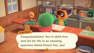 Screenshot from Animal Crossing