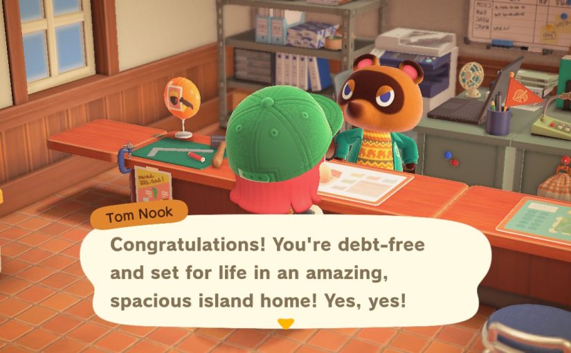 Screenshot from Animal Crossing