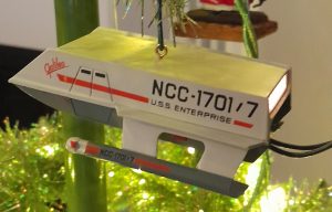 The Galileo Shuttlecraft Christmas Ornament
